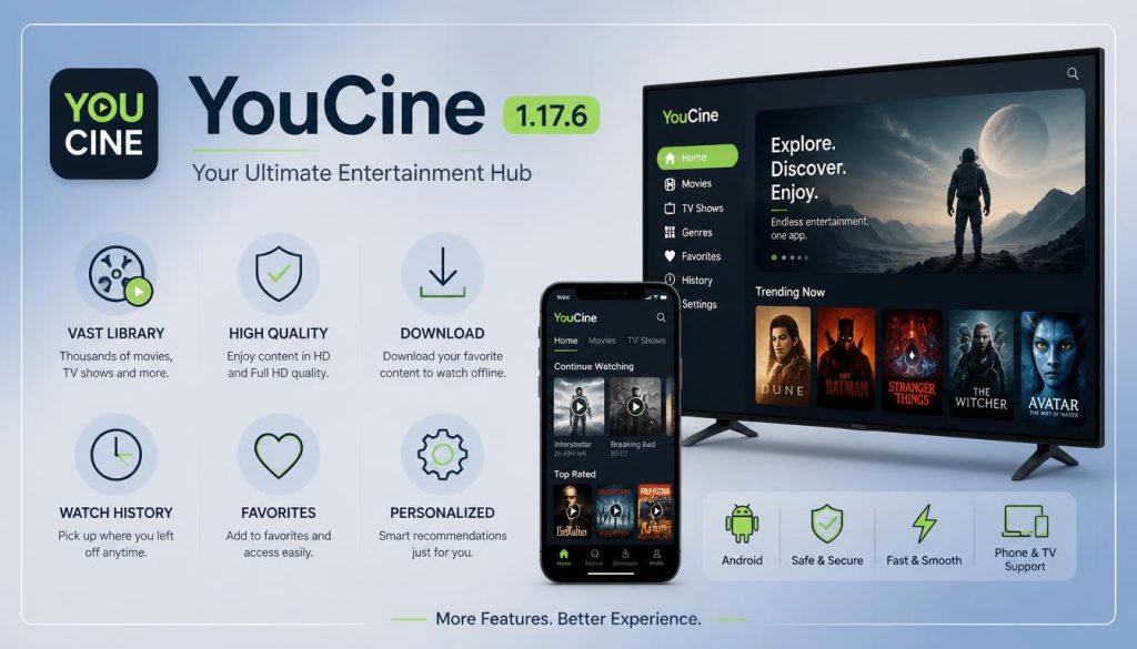 YouCine core features